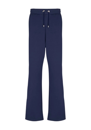 Balmain side-stripe track pants - Blue