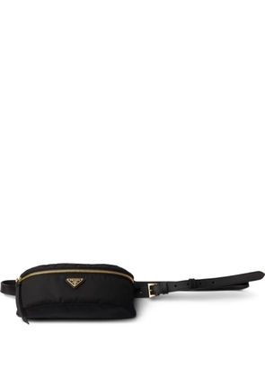 Prada logo-detail belt bag - Black
