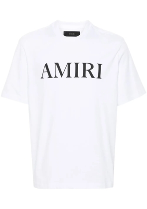 AMIRI rubberised-logo T-shirt - White