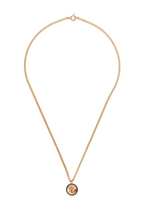 Christian Dior Pre-Owned 2000s logo-pendant necklace - Gold