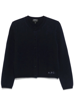 A.P.C. Mila cardigan - Blue
