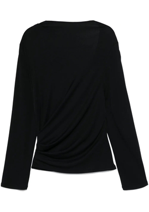 Jacquemus draped top - Black