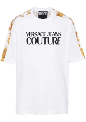 Versace Jeans Couture logo-print cotton T-shirt - White