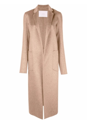 Adam Lippes Vanessa open-front cashmere coat - Brown