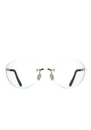 Blackfin Aero A-M round-frame glasses - Gold