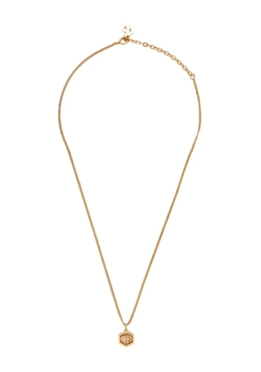 Christian Dior Pre-Owned CD pendant necklace - Gold