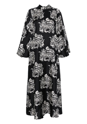 La DoubleJ Magnifico maxi dress - Black