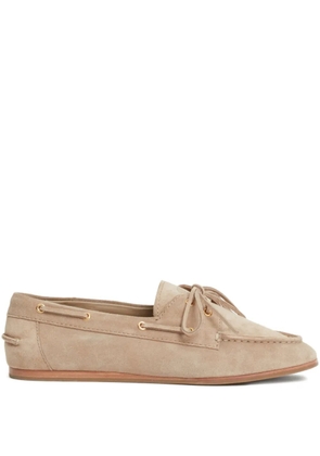 Simkhai Danner round-toe boat shoes - Neutrals