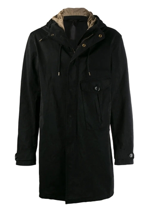 Ten C Cyclone coat - Black