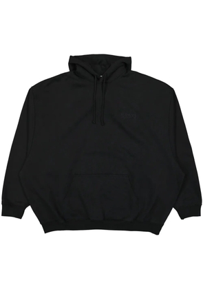 VETEMENTS logo-embroidered hoodie - Black
