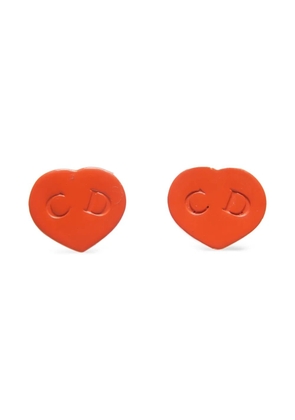 Christian Dior Pre-Owned 2000s-2020s Heart earrings - Silver