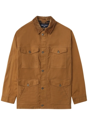 Comme des Garçons Homme elbow-patch jacket - Brown