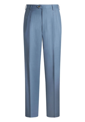 ETRO pleated trousers - Blue