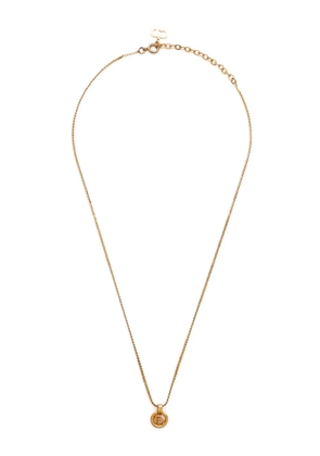 Christian Dior Pre-Owned CD-pendant necklace - Gold