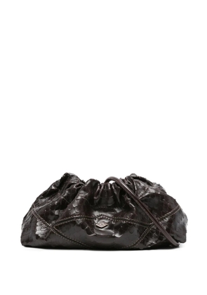 Ba&Sh June drawstring clutch bag - Brown