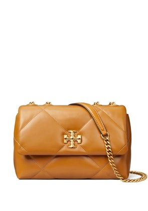 Tory Burch small Kira diamond-quilted convertible shoulder bag - Brown