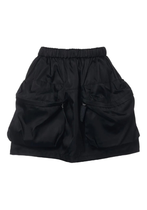 Prada Pre-Owned 2019 twill mini skirt - Black