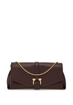 Ferragamo medium front flap soulder bag - Red