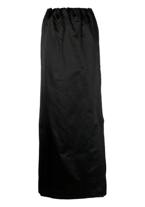 SA SU PHI Gilda duchesse maxi skirt - Black