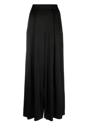 Fabiana Filippi pleated wide-leg trousers - Black