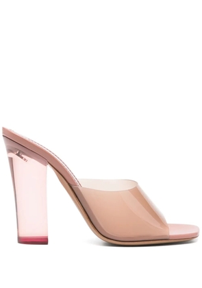 Paris Texas 100mm Ava mules - Pink