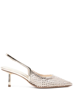 Le Silla Gilda 60mm slingback pumps - Gold