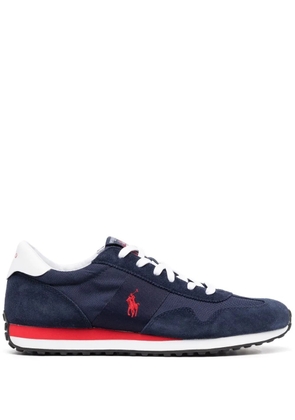 Polo Ralph Lauren Polo Pony-embroidered panelled sneakers - Blue
