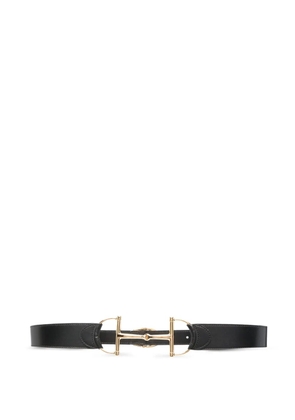 Gucci horsebit buckle belt - Black