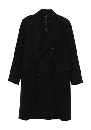 TOM FORD double-breasted peak-lapel coat - Blue