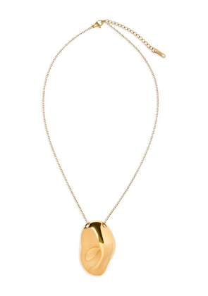 Ostras Collection golden pan necklace