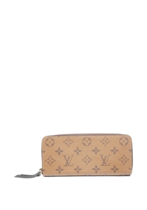 Louis Vuitton Pre-Owned 2021-2025 Clemence monogram-canvas wallet - Neutrals