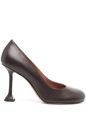 Amina Muaddi 95mm Iris pumps - Brown