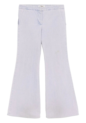 Chloé Pre-Owned cut-out jeans - Purple