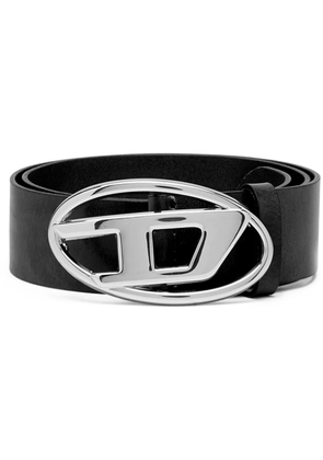 Diesel 1DR logo-buckle belt - Black