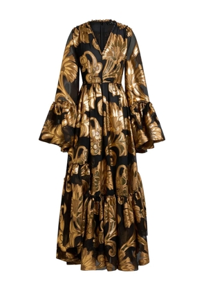ETRO ruffled dress - Black