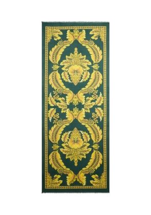 ETRO flower-bee motif scarf - Green