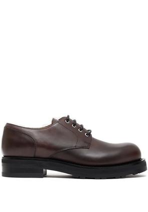 The Row lace-up platform derby shoes - Brown
