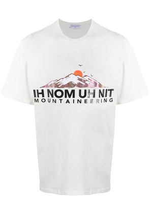 Ih Nom Uh Nit logo-print cotton T-shirt - White