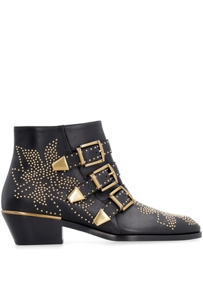 Chloé Susanna 30mm studded ankle boots - Black