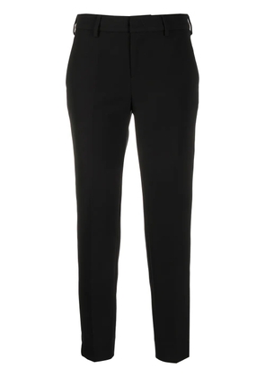 PT Torino cropped slim-fit trousers - Black