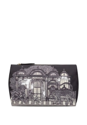 Inoui Editions graphic-print clutch bag - Grey