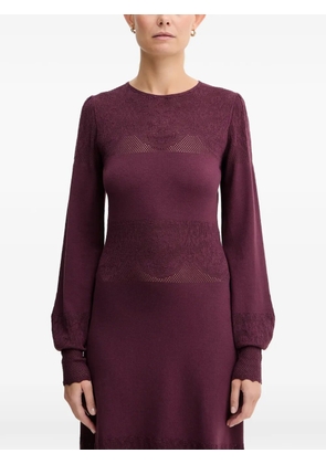 TWINSET long-sleeve mini dress - Red