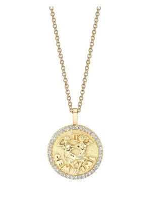 Anita Ko 18K gold Gemini necklace