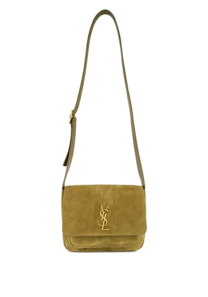 Saint Laurent small Niki suede satchel bag - Green