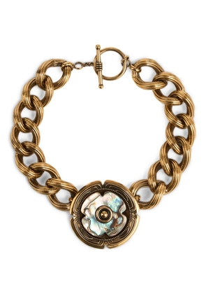 ETRO floral-motif necklace - Gold