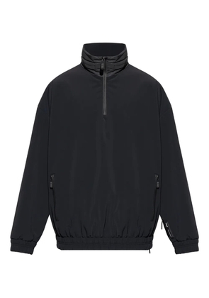 Giorgio Armani half-zip windbreaker - Black