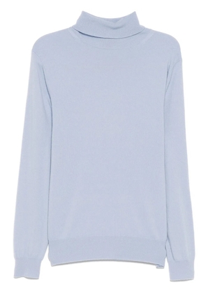 N.Peal Trafalgar Roll Neck jumper - Blue