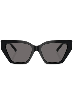 Tiffany & Co Eyewear oversize-frame tinted sunglasses - Black