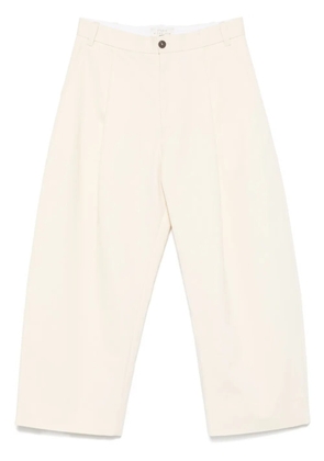 Studio Nicholson pleat-detail trousers - Neutrals