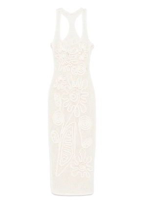Cult Gaia Nissa midi dress - White